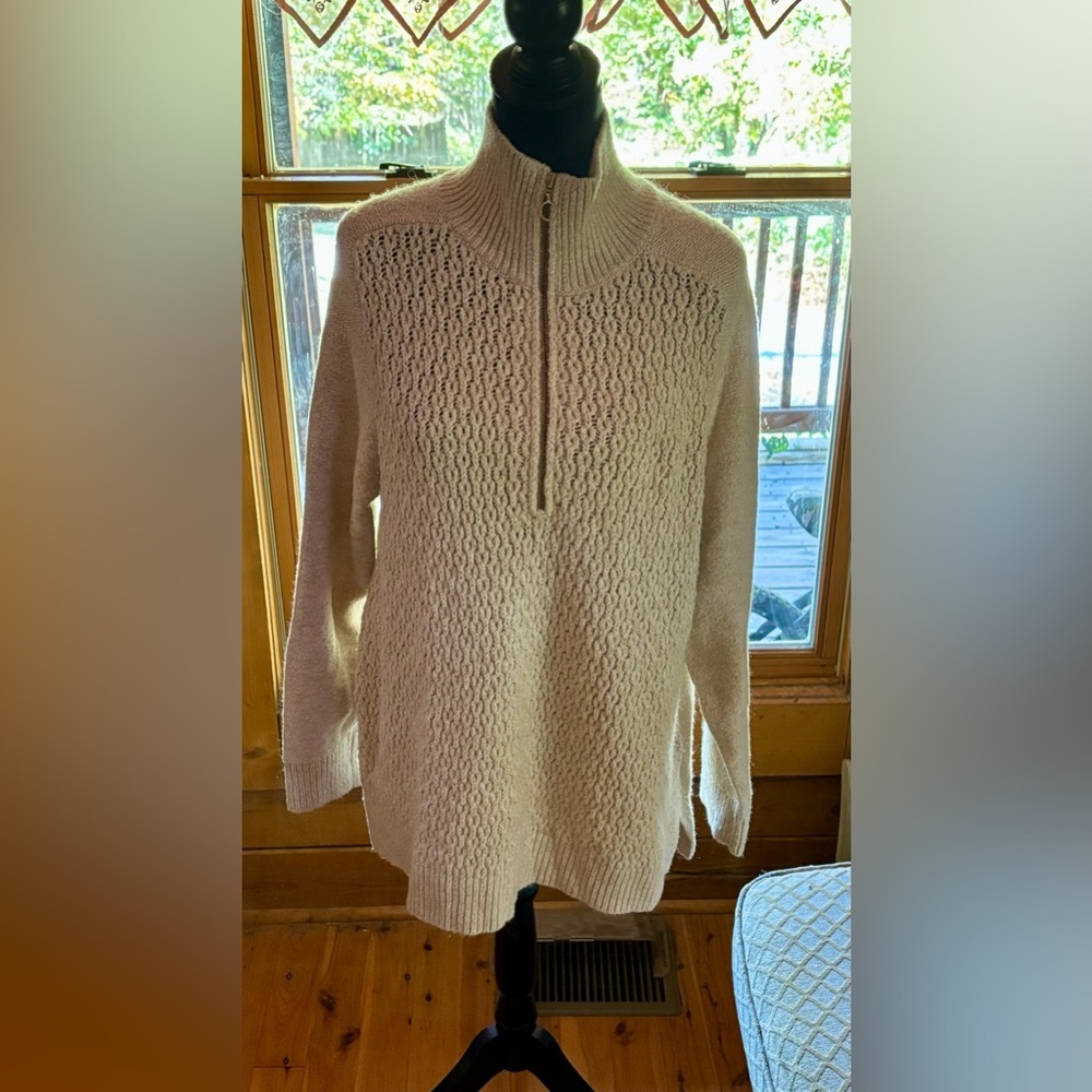 🔥Tommy Hilfiger Half Zip Mock Neck Sweater🔥